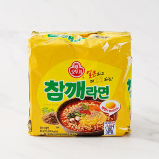   Lốc 4 gói  Mỳ Ăn Liền Trứng Vừng Sesame Ottogi -  오뚜기  참깨라면 115G 