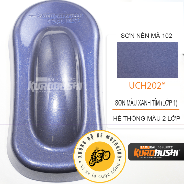MÀU XANH TÍM UCH202*