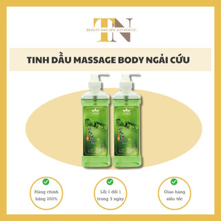Tinh dầu massage body Ngải cứu | Tinh dầu matxa ngải cứu