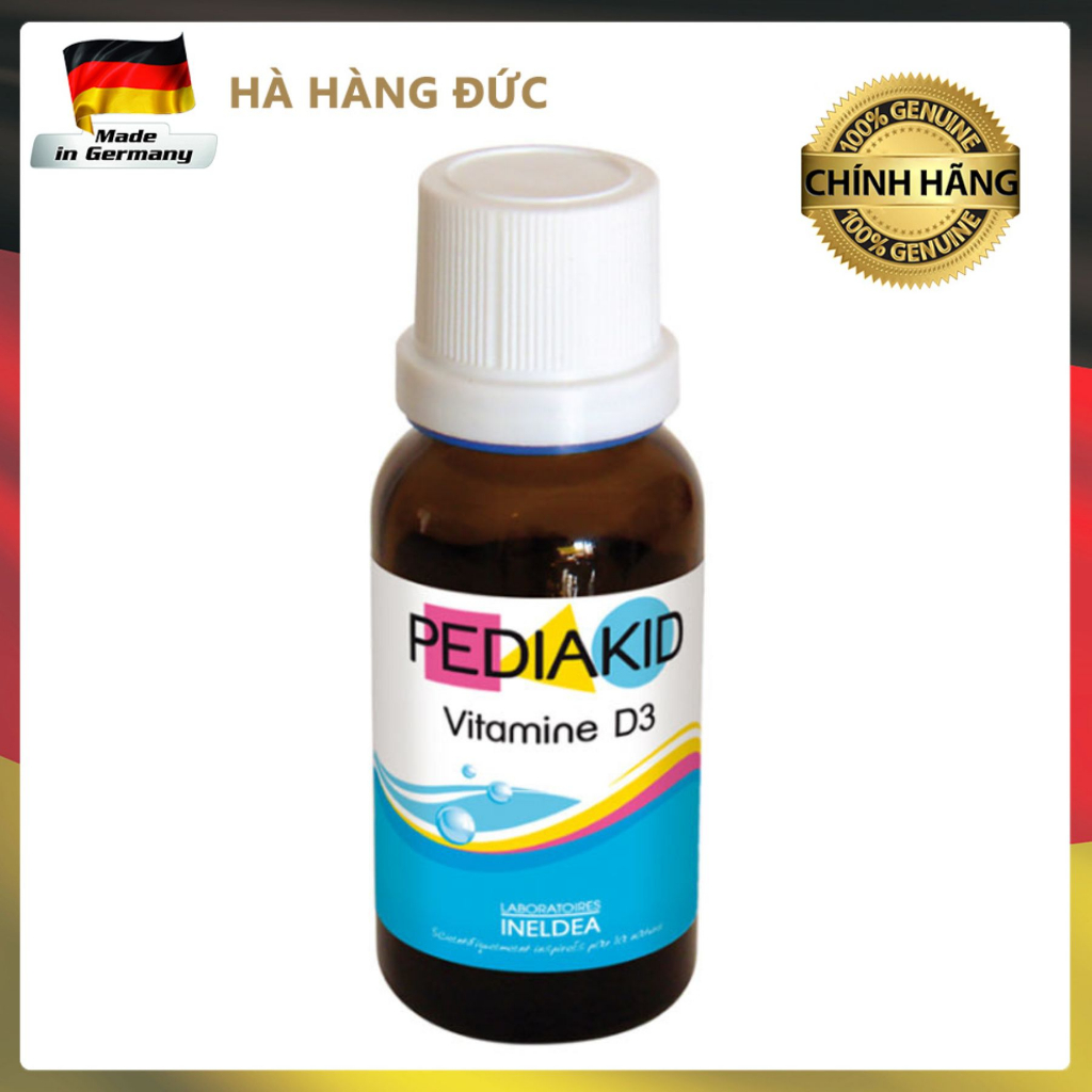[Hà Hàng Đức] Vitamin PediaKid bổ sung D3 20ml