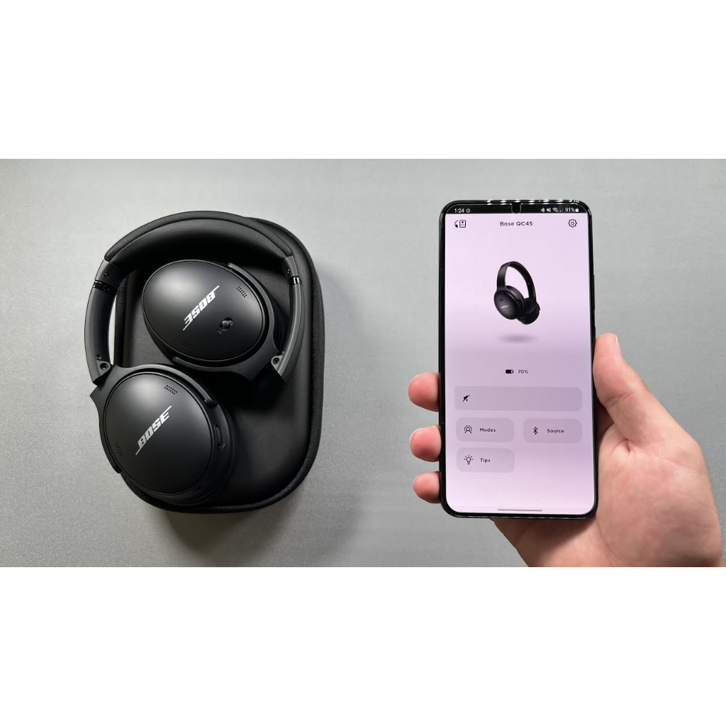 Tai Nghe Chống Ồn Bose Quietcomfort 45 - Hàng Chính Hãng - BH 1 Năm - Có Xuất VAT