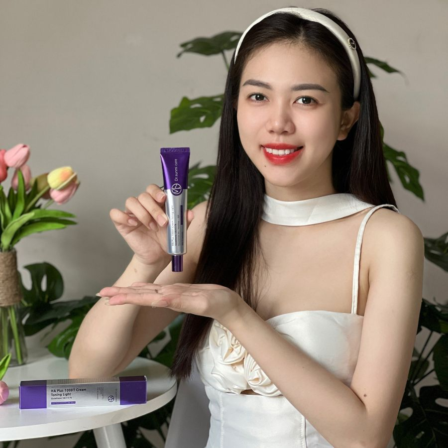 Kem Dưỡng Dr.Sunmi Dưỡng Trắng Nâng Cơ Ha Plus 100DT Cream Toning Light
