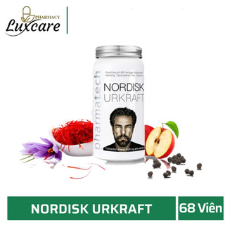 Nordisk Urkraft hỗ trợ bồi bổ sức khỏe và giảm biểu hiện mãn dục ở nam giới (hộp 68 viên) - Luxcare Pharmacy