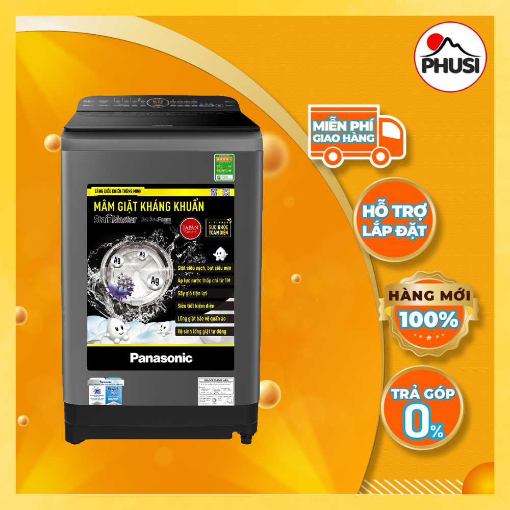 - Máy giặt Panasonic 10 kg NA-F100A9DRV