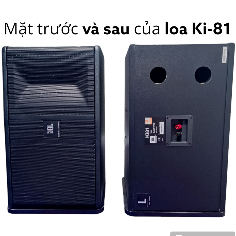 Loa Karaoke JB.L - Ki 81 Bas 25 nghe hát chất lượng âm thanh uy lực