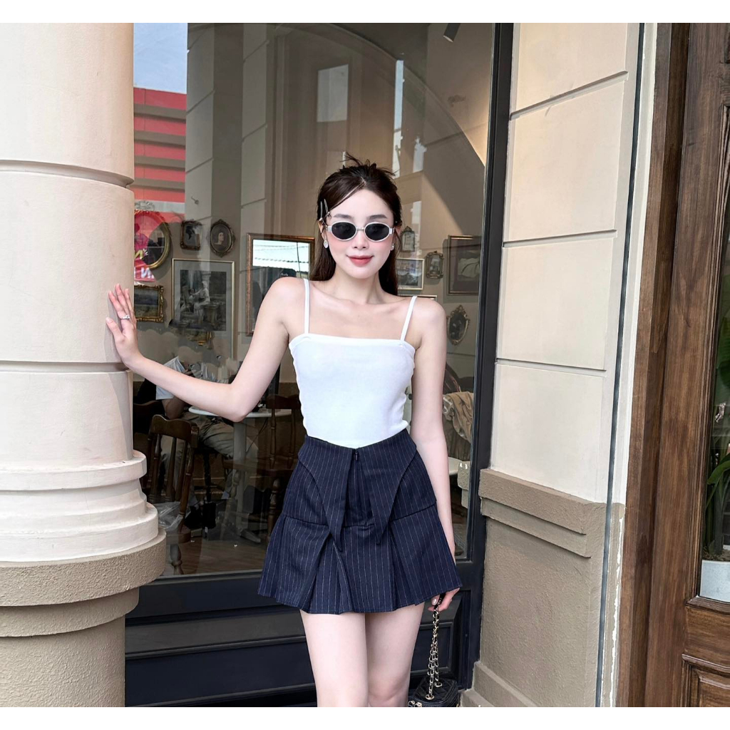 Quần váy  xếp li "Winter Skort" EllyClothing