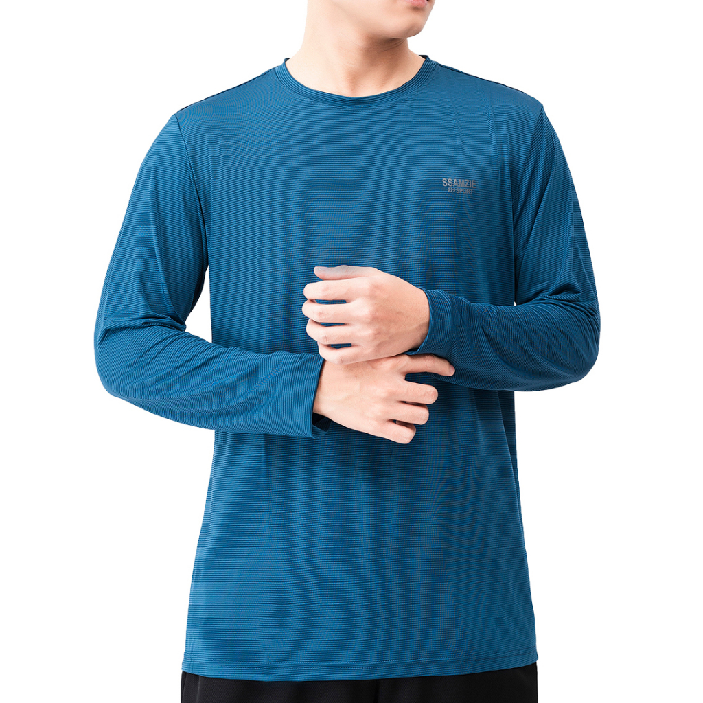 Áo thun nam dài tay, áo giữ nhiệt nam co dãn 4 chiều Korea Brand