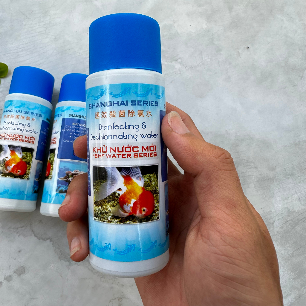 Khử Clo cho cá cảnh thủy sinh SHANGHAI