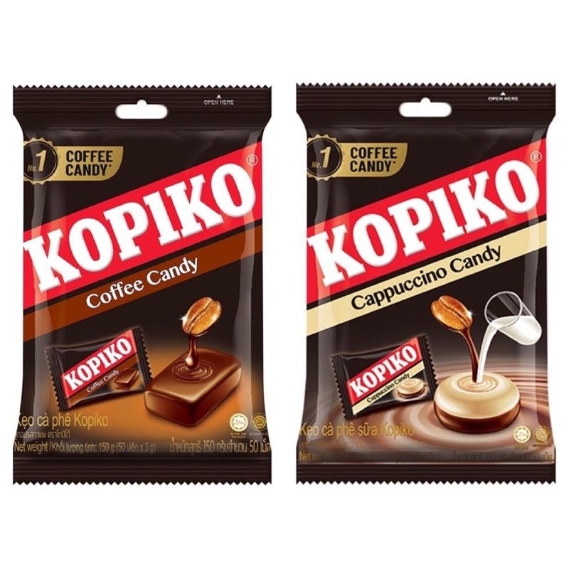 Kẹo Cà Phê Kopiko / Kẹo Cafe Kopiko Thơm Ngon