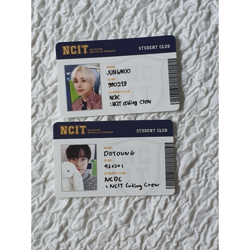 Ảnh thẻ NCT  official photocard/ID/circle card