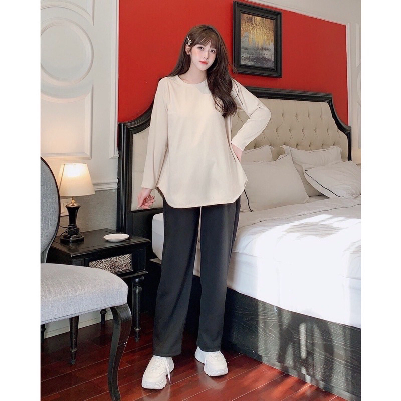 Áo Bầu Thu Đông Chất tăm nhung dày dặn 40-80kg