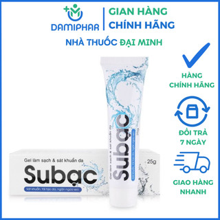 Gel subạc / gel su bạc tuýp 25g