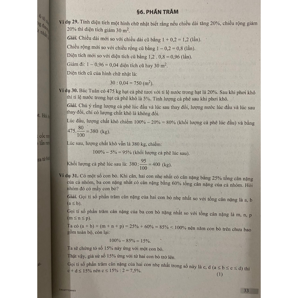 Sách - Nâng cao và phát triển Toán 6 (chương trình mới - bộ 3 cuốn)