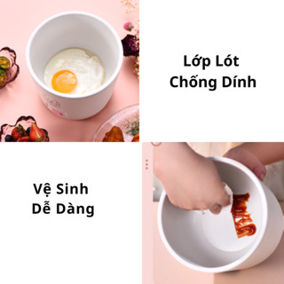 Ca nấu mì Starbucks dung tích 1.2L sôi nhanh - Chiên, rán, nấu lẩu đa năng