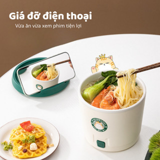 Ca nấu mì Starbucks dung tích 1.2L sôi nhanh - Chiên, rán, nấu lẩu đa năng