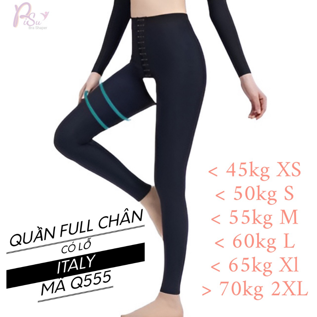 QUẦN ĐỊNH HÌNH CHUYÊN DỤNG ĐÙI BẮP CHÂN SAU PHẪU THUẬT GIÃM MỠ CHÂN Q555