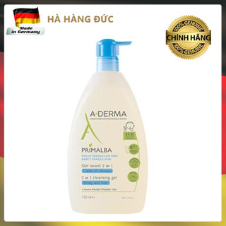 Sữa tắm và gội A-Derma Eco Primalba 2in1 500ml, cho bé từ sơ sinh