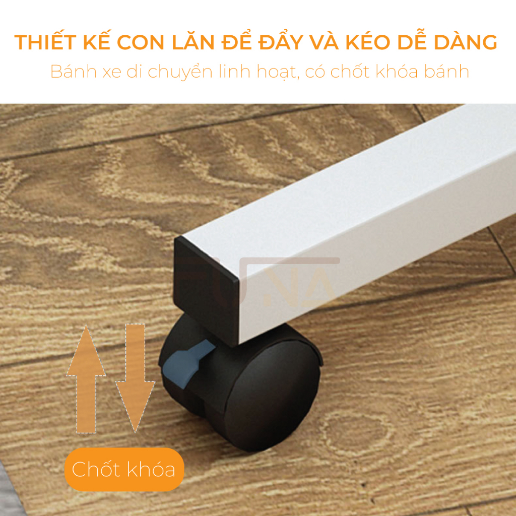Bàn làm việc FUNA nâng hạ chiều cao thiết kế tiện lợi phù hợp với mọi lứa tuổi dùng để ngồi giường hoặc sofa - BĐN04