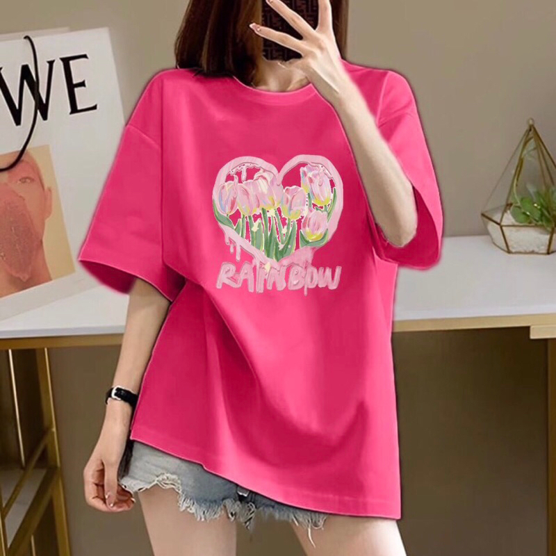 Áo thun nữ , áo phông nữ rộng kiểu dáng trẻ trung chất liệu cotton co giãn bốn chiều mềm mại thoải mái khi mặc hàng ngày