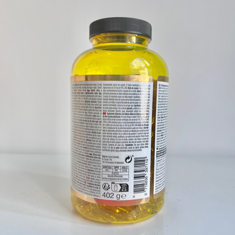 Viên uống dầu cá Premium fish oil omega 3 ocean essentials