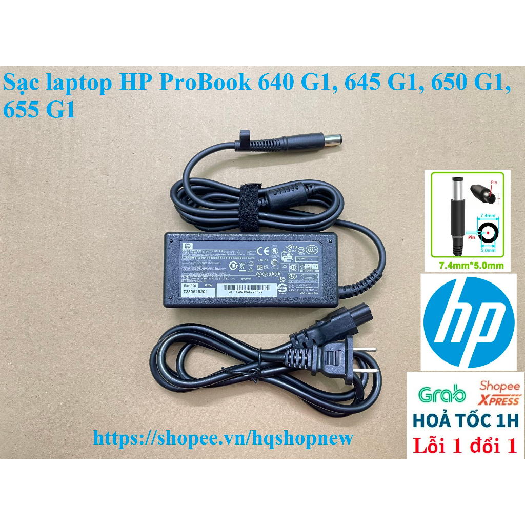⚡ Sạc laptop HP ProBook 640 G1, 645 G1, 650 G1, 655 G1