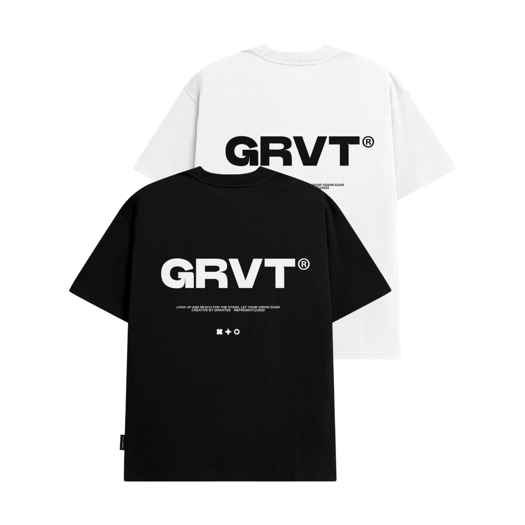 Áo thun Unisex Gravitee Shorted Logo "GRVT"