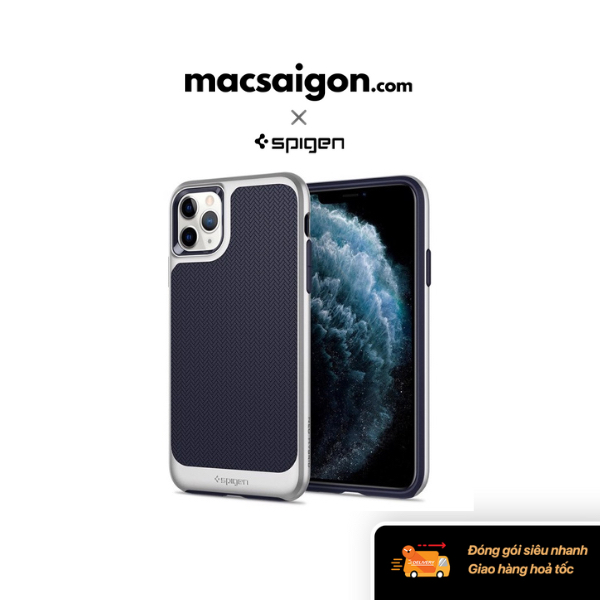 Ốp lưng iPhone 11 Pro Neo Hybrid Satin Silver 077CS27245 - Màu bạc