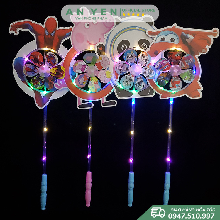 Đèn Chong Chóng Cầm Tay Phát Sáng Cho Bé