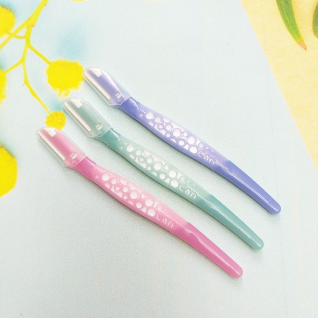 Dao Cạo Lông Mày Can Kai Eyebrow For Women Lưỡi Thép Có Màng Bảo Vệ