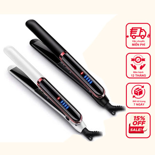 Máy làm tóc đa năng - máy duỗi tóc kẹp thẳng ép tóc uốn cúp làm tóc xoăn lọn đa năng 3in1