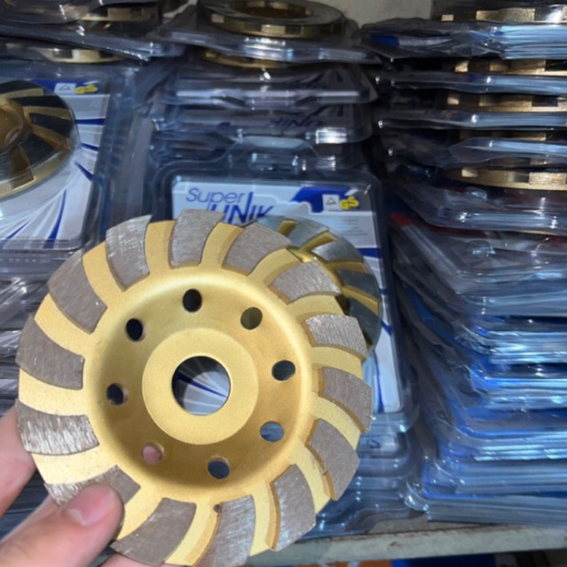 Đá Mài, Bát Mài,Lưỡi Mài Bê Tông phi 100,125 CHỊU ĐƯỢC VẬN TỐC HƠN 4800vòng/ phút