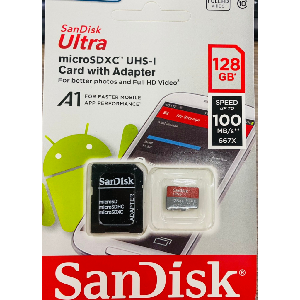 Thẻ Nhớ 64GB/32GB 128GB MicroSDHC Ultra Class 10 Chuyên Dụng Camera Tương Thích Nhiều Thiết Bị