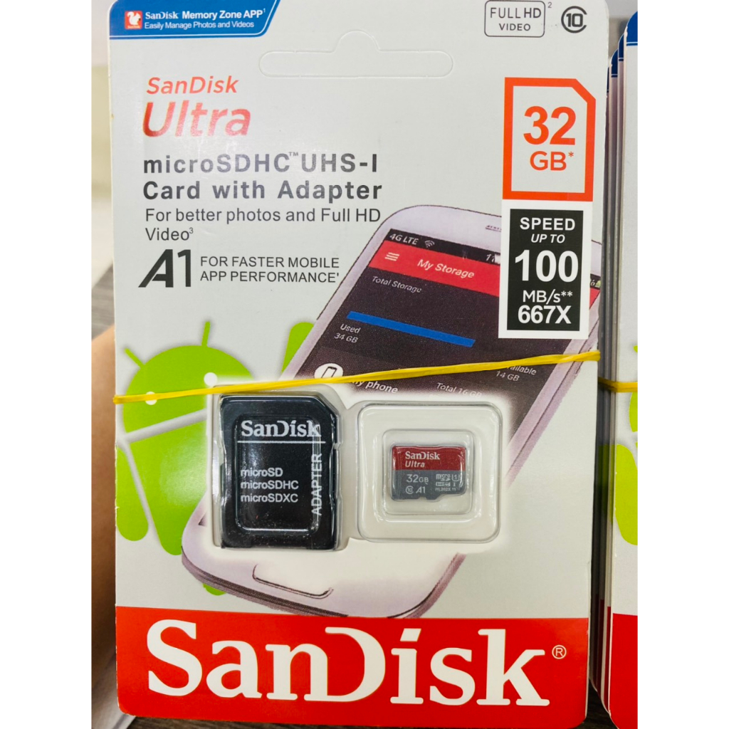 Thẻ Nhớ 64GB/32GB 128GB MicroSDHC Ultra Class 10 Chuyên Dụng Camera Tương Thích Nhiều Thiết Bị