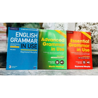 Sách - Grammar in use nhập màu 3 cuốn kèm file audio và answer key