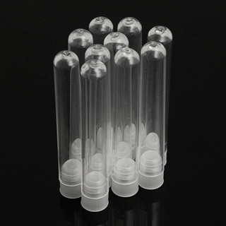 ỐNG NGHIỆM NHỰA CÓ NẮP TRẮNG (100 CHIẾC) phi 12x75mm