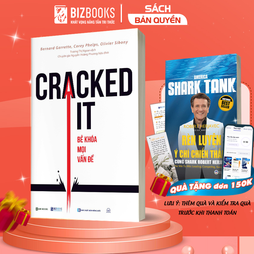 Sách Cracked It! Bẻ Khoá Mọi Vấn Đề - Phương Pháp 4S
