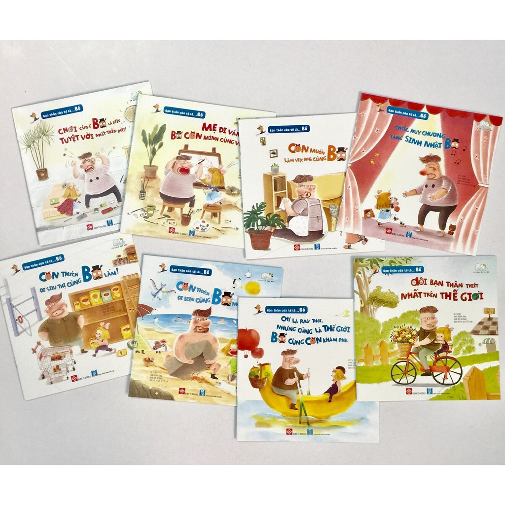 Sách - Bộ Sách Bạn Thân Của Tớ Là... Bố