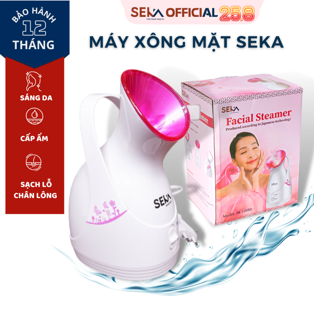 Máy xông hơi chính hãng SEKA - Bảo hành 12 tháng