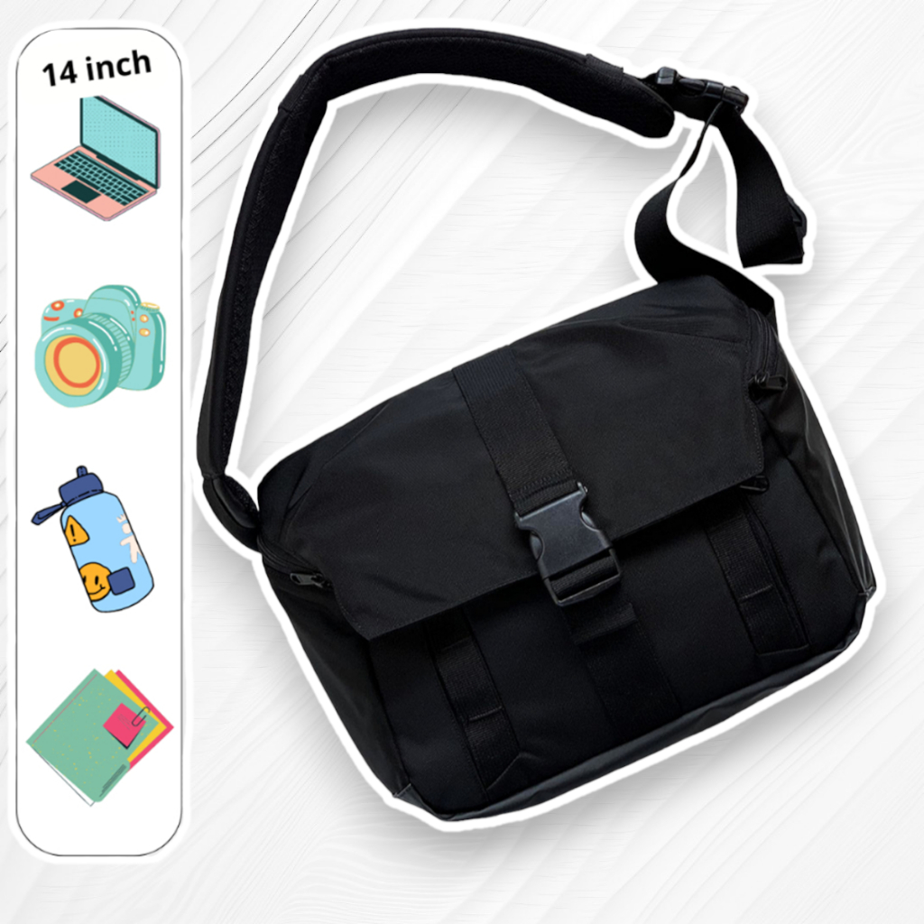 Túi Đeo Chéo Nam Thời Trang Cao Cấp Bigsize, Chống Nước 100% FULL BAO BÌ ADIDAS SIZE 35CM*26CM*10CM