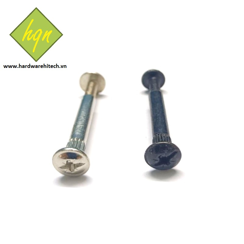 (TÚI 100 BÔ) CHỐT SẮT ÂM DƯƠNG ĐẦU DÙ Ren 4 LY / BỘ ỐC TÁN RIVET M4/ TÁN RIVET M4X28