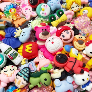 SET 10 Sticker 3D dán trang trí ốp lưng, bình nước - Charm trang trí nhiều mẫu
