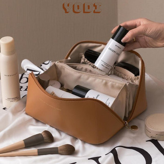 Túi Da, Túi Da Đựng Mỹ Phẩm Trang Sức, Túi Da Có Khóa Kéo Tiện Lợi, Túi Chống Nước Tốt, Túi Da Có Quai Cầm Tiện Lợi.