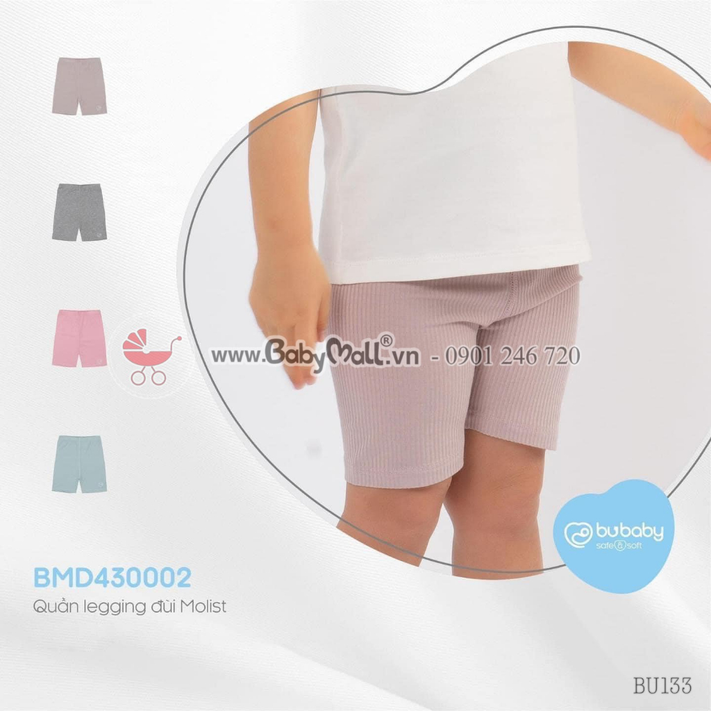 Bubaby Quần legging ĐÙI Molist