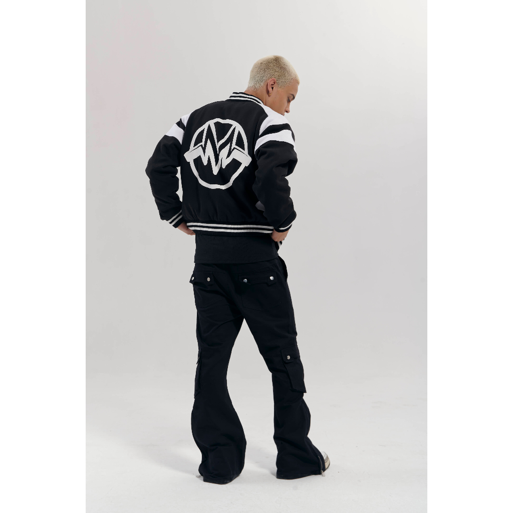 Áo Khoác Bomber Form Boxy Cao Cấp MENTAL® - COMBINE BOMBER