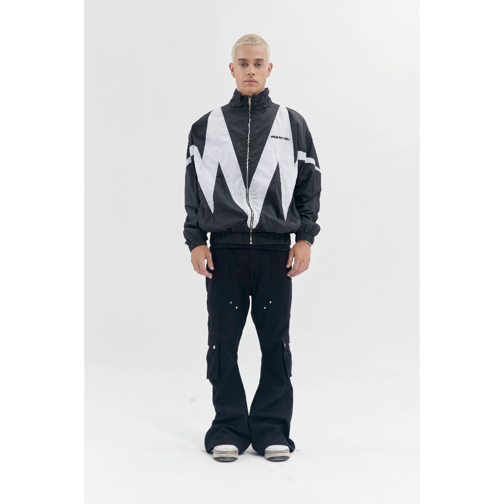 Áo Khoác Dù Nam Nữ Khóa Zip YKK Cao Cấp MENTAL® BIG ICON "M" JACKET