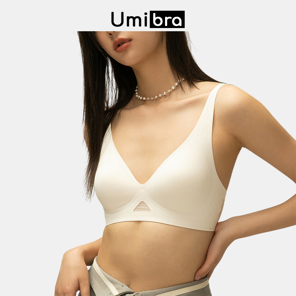 Áo lót Su tàng hình Umibra không đường may chống lộ mút mỏng thoải mái - AN48