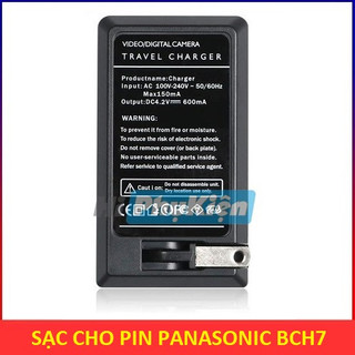 Sạc pin Panasonic BCH7, BCH7E  dùng cho máy ảnh DMC-FP1, FP2, FP3