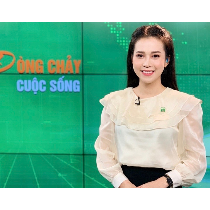 Áo sơ mi cổ viền bèo Nahi.vn NH05 Tay dài chất liệu vải von tơ cao cấp