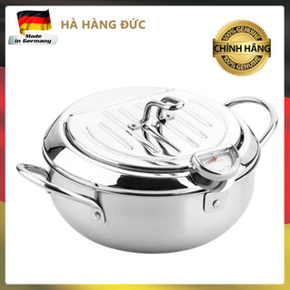 Nồi chiên ngập dầu casani fryer pot 2.2l và 3.3l, nồi chiên ngập dầu casani dung tích 2.2l và 3.3l