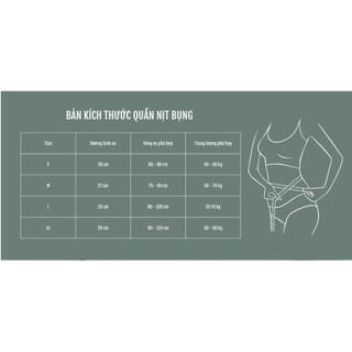 Quần gen nịt bụng dưới mặc váy GEN